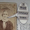 "Lavatory Humor" by Jenny Elkins