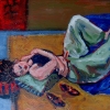 Odalisque in Green Pants