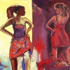 Two Figures with Attitude