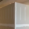 Drywalled and mudded