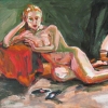 Nude in Green Room