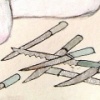 dream love train detail (knives