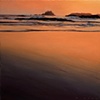 Distant Breakers at Dusk