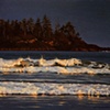 Warm Light on Evening Surf