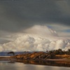 Breaking Storm Over the Lagoon