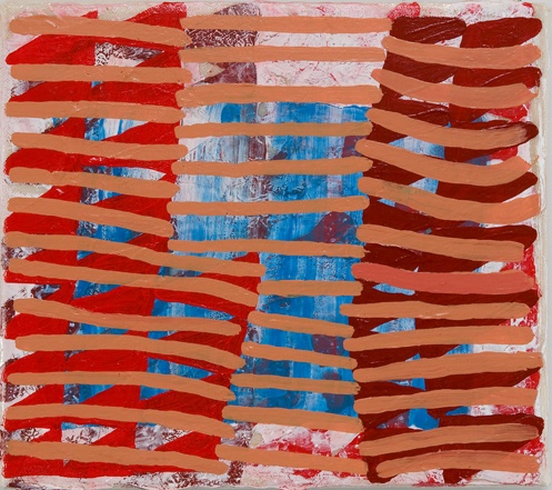 Multiple flesh-colored lines