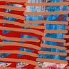 Multiple flesh-colored lines
