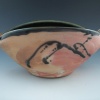Oval Bowl with Loop Handles