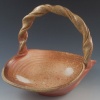 Basket with Twisted Handle
