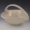 White Heart Basket
