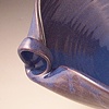 Large Serving Bowl, Blue/Purple Glaze
