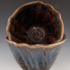 Altered Nesting Bowls in Temmoku with Rutile Rim