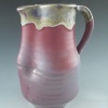 Pitcher in Plum with Rutile rim