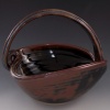 Temmoku Heart Basket