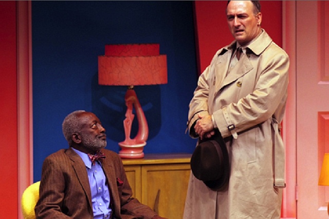 Garrett Morris and Mark Robbins in Run For Your Wife