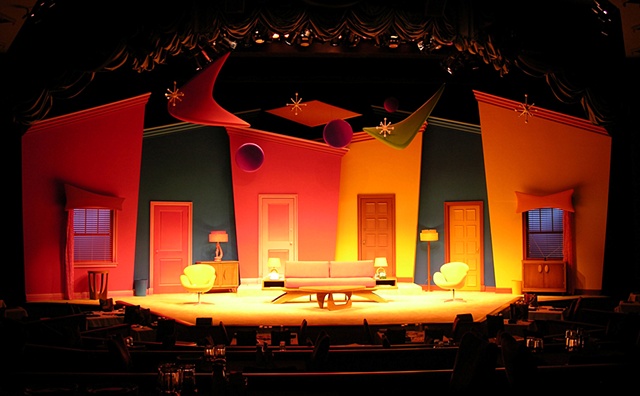 Jason Coale's Scenic Design for Run For Your Wife