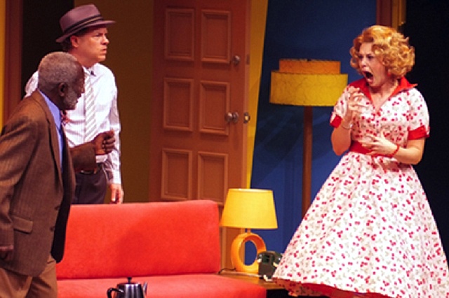 Garrett Morris, David Fritz, and Heidi Van in Run For Your Wife