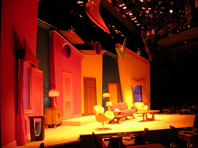 Jason Coale's Scenic Design for Run For Your Wife