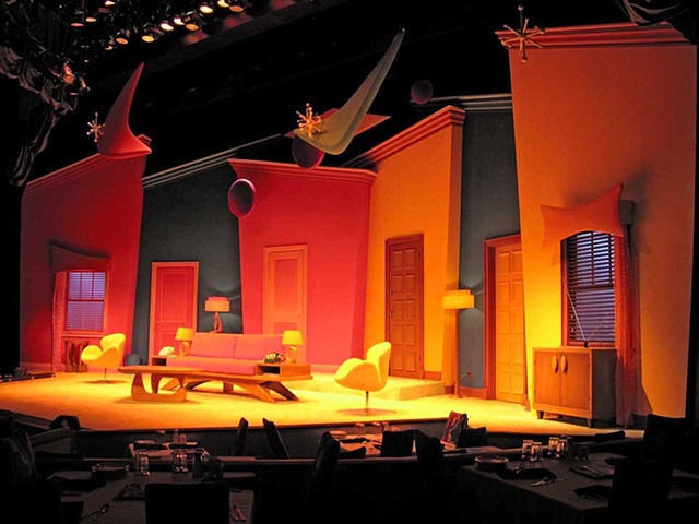 Jason Coale's Scenic Design for Run For Your Wife