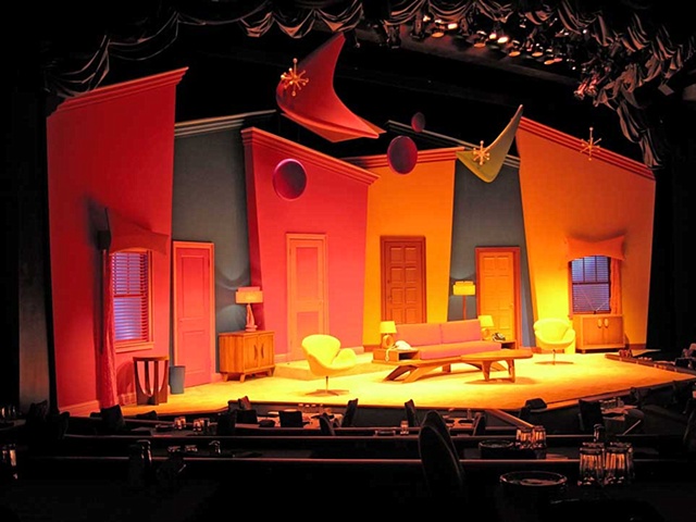Jason Coale's Scenic Design for Run For Your Wife