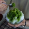 Shaved ice on a 105 degree day