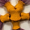 Big Pink Wallflower - Detail