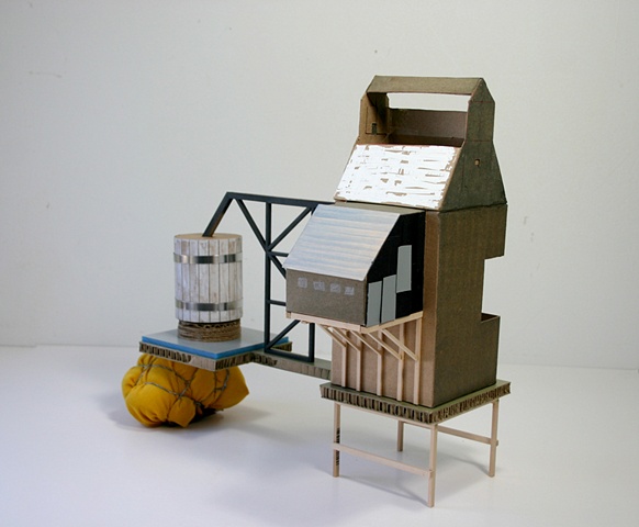 Sculpture, engineering, silos