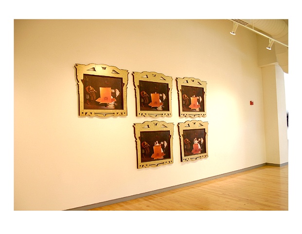 Graffiti Over Pietro Longhi Work