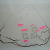 Untitled (Eugenite) 
Paint Marker on Acetate 
11 x 17 Inches

Preparatory Drawing
Work in Progress