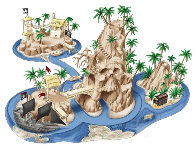 Pirates of Caribbean Play-set