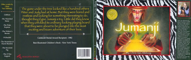 Jumanji Book Cover Layout