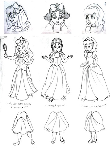 Disney Princesses Attitude Angels