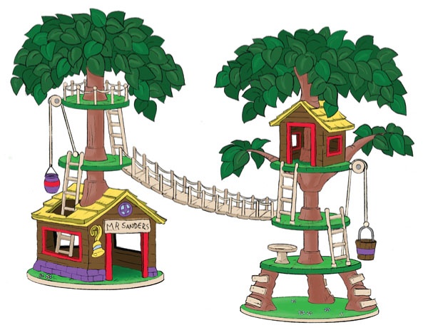 Whinnie the Pooh Treehouse Play-Set