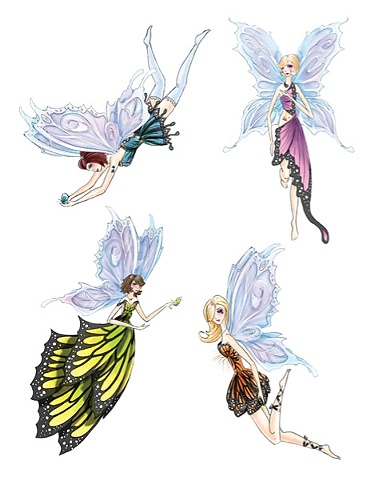 Butterfly Fairy Angels