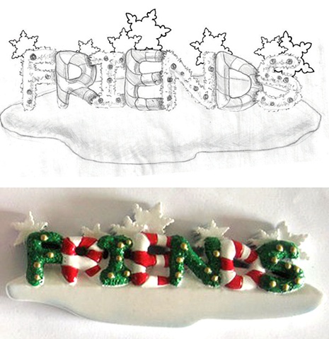 Friends Ornament