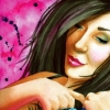Sunsilk Ad; "My hair's so poofy I should stuff my bra with it"