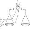 Letterhead Embossing Icon - Lady Justice