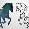Horses II (detail)