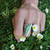 faceted varasite ring