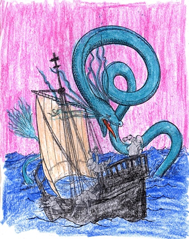 Great Icelandic Sea Snake of 1568