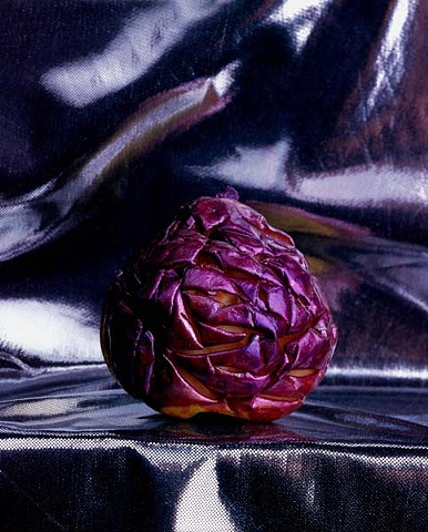 Silver and Pink Sliced Pear