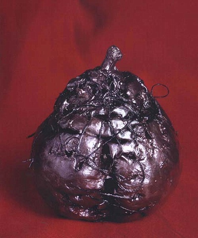 Sewed Up Burgendy Pear