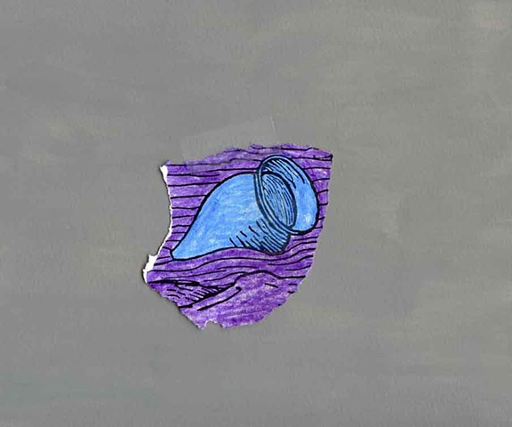 Pot In Purple Water