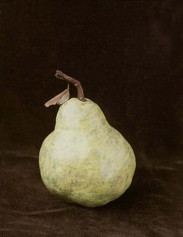 Yellow Pear with Leave