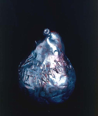 Stapled Red Pear