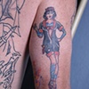 Hot Rod Pin-up