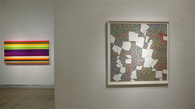 Installation view of Group Show: Summer Abstractions, July 25 - Sept. 12, at LIMN Gallery
