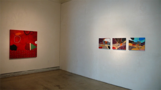Installation view of east side gallery
