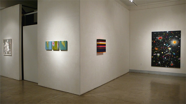 Installation view of Group Show: Summer Abstractions, July 25 - Sept. 12, at LIMN Gallery