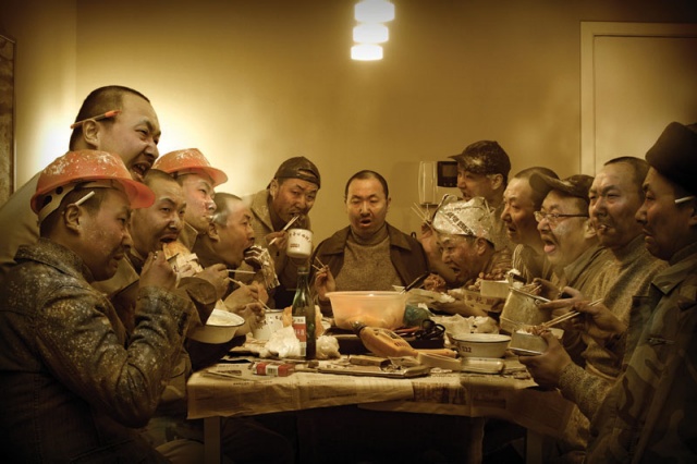 Zhang Xianyong "Last Supper" (workers)